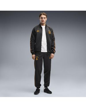 PUMA Galatasaray .K. Pantaloni King Anthem Da Uomo, Abbigliamento, Grigio - Nero