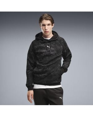 PUMA Sport Camo Fleece Hoodie Herren, Kleidung - Schwarz