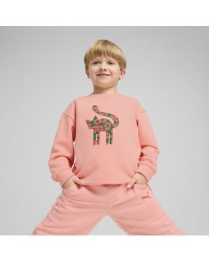 PUMA Sudadera Cats Club Para Niños - Rosa
