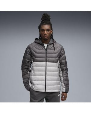 PUMA Packlite Hooded Down Jacket - Gray