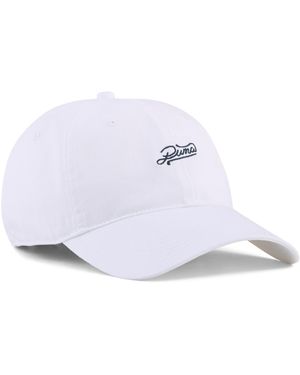 PUMA Rodeo Script Golf Cap, Accessoires - Weiß