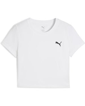 PUMA Wardrobe Essentials Baby T-Shirt - White
