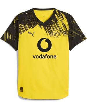 PUMA Maglia Gara Home Borussia Dortmund Authentic 25/26 Da Uomo, Sport, Faster Giallo/Nero