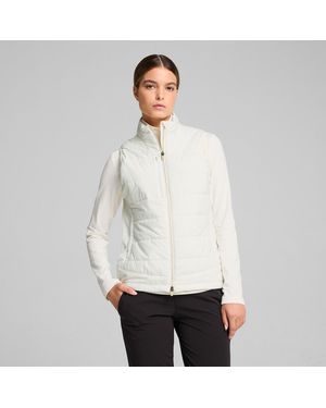 PUMA Kyley Gewatteerd Golfvest - Wit
