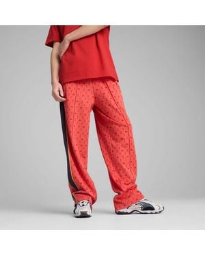 PUMA Road To Unity Relaxte Grafische Trainingsbroek Voor - Rood