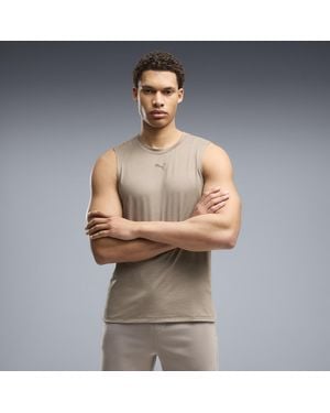 PUMA Cloudspun Ultra Soft Training Tank Top - Natural