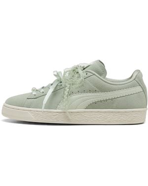 PUMA Suede Bloom Sneakers Damen, Schuhe - Weiß