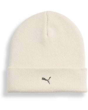 PUMA Gorro Beanie Metal Cat High Crown, Accesoiros, Blanco - Neutro