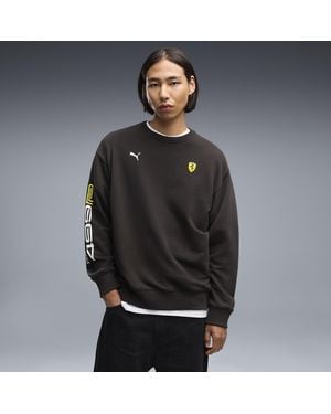 PUMA Scuderia Ferrari Hypercar 499 Crewneck Sweatshirt - Black