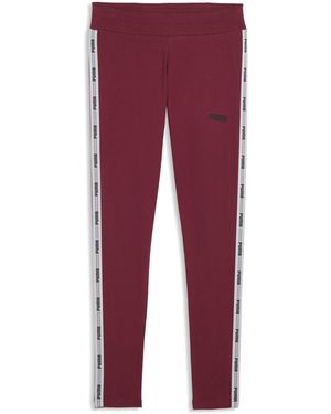 PUMA Leggings Tape Para Mujer, Accesoiros, Rojo