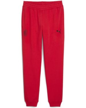PUMA Ac Milan Ftblessentials Broek Voor Zwart/Rood, Maat
