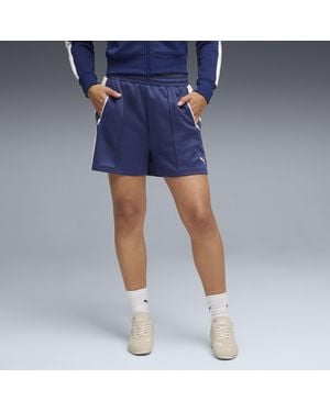 PUMA T7 Pintuck 4" Shorts Shoes - Blue