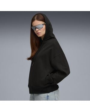 PUMA Her Oversized Hoodie Damen - Schwarz