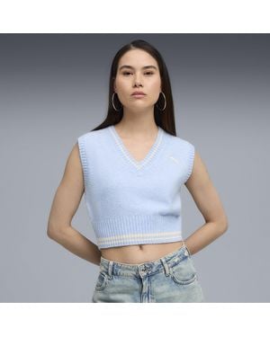 PUMA Premium Essentials Vest - Blue