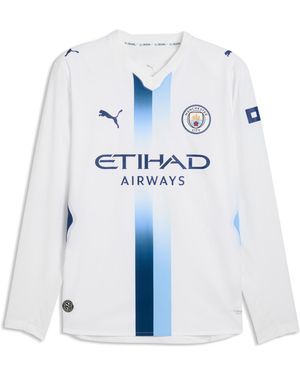 PUMA Manchester City 26/27 Authentiek Derde Shirt Met Lange Mouwen Voor Blauw/Wit, Maat