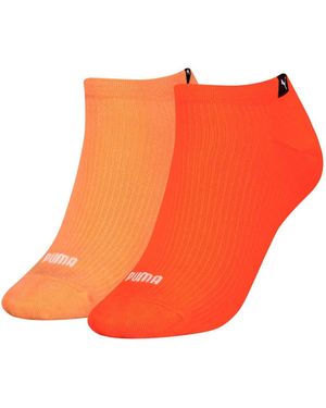 PUMA Sneakersokken Voor - Oranje