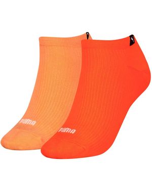 PUMA Sneakersokken Voor - Oranje