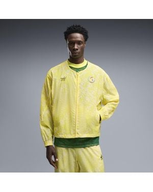 PUMA X Senegal X Salehe Bembury King Trainingsjacke Herren, Kleidung - Gelb