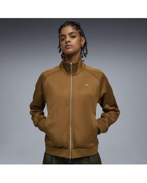 PUMA T7 Track Jacket - Brown