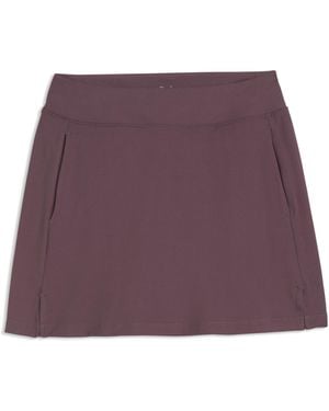 PUMA Falda De Golf Cloudspun Lana Para Mujer, Accesoiros, Marrón - Morado