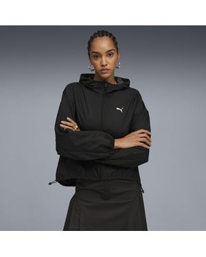 PUMA Tech Sense Oversized Windjacke Damen, Kleidung - Schwarz