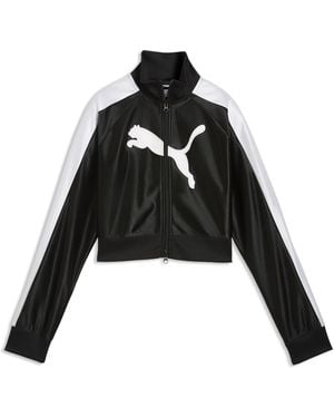 PUMA Future..Archive T7 Cropped Track Jacket - Black