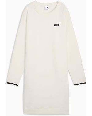 PUMA Spacer Jurk Voor - Wit