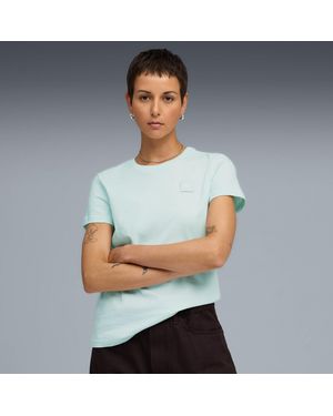 PUMA Ess Elevated T-shirt - Grijs