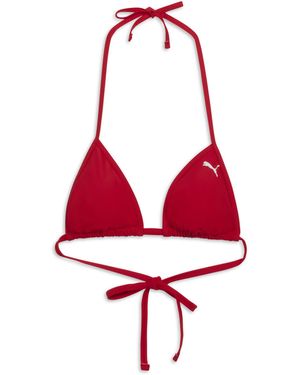 PUMA Triangle Bikini Top - Red