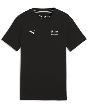 PUMA Bmw M Motorsport Essentials T-Shirt Teenager, Accessoires - Schwarz