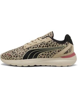 PUMA Zapatillas Softride Cosmic Animal Flair Para Mujer - Marrón