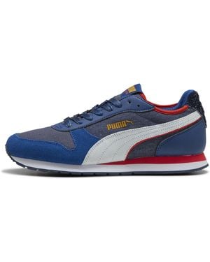 PUMA Zapatillas St Miler Retro Run Calzado, /Blanco/Clyde Royal - Azul