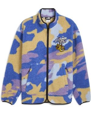 PUMA Dylan Basketball Fleece Jacket - Blue