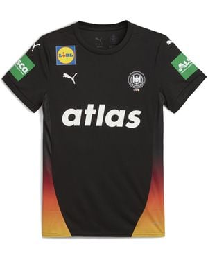 PUMA Duitse Handbalbond Uitshirt Voor Maat - Zwart