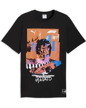 PUMA F1Â Spanje T-Shirt Uniseks, Maat - Zwart