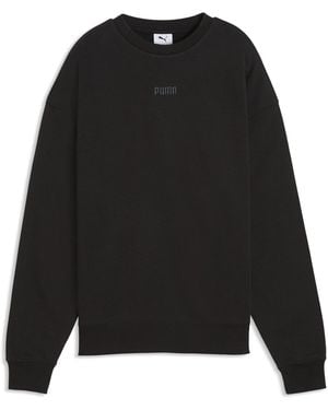 PUMA Sudadera Con Capucha Essentials Elevated Comfort Para Mujer, Ropa, Negro