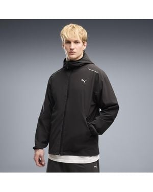 PUMA Tech 4-Way Stretch Relaxed Track Jacket - Black