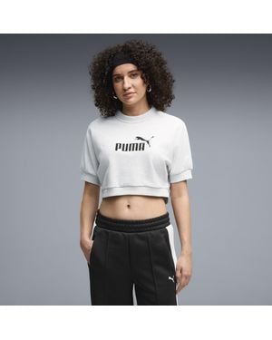 PUMA Elevated Essentials Relaxed Sweatshirt - White