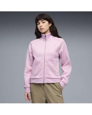 PUMA T7 Trainingsjacke Damen, Kleidung - Pink