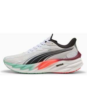 PUMA X Hyrox Velocity Nitro 4 Running Shoes /Mint Melt/Glowing - Multicolour