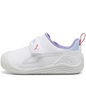 PUMA Zapatillas Kitten Infantiles, Calzado, Blanco/ Mist/Fierce Rojo