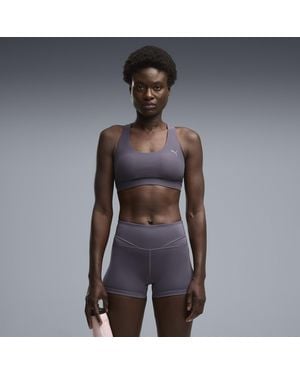 PUMA Cloudspun Trainings-Bh Damen, Kleidung - Grau