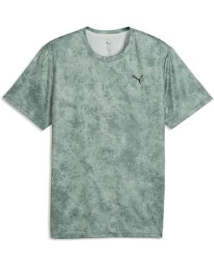 PUMA Train All Day Essentials Printed T-Shirt - Green