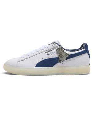 PUMA Clyde Graffiti Flagship Shoes - Blue