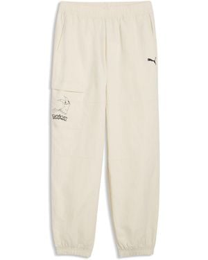 PUMA X Pokémon Relaxed Cargohose Teenager, Accessoires - Natur