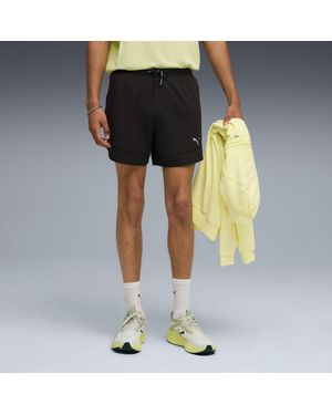 PUMA Run Club 5" Ultraweave Graphic Short - Black