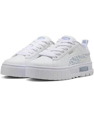 PUMA Mayze Wild Trainers Kids - White