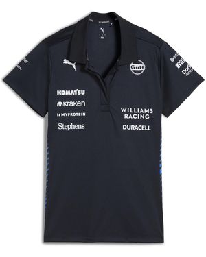 PUMA Williams Racing 2025 Replica Polo Damen - Schwarz