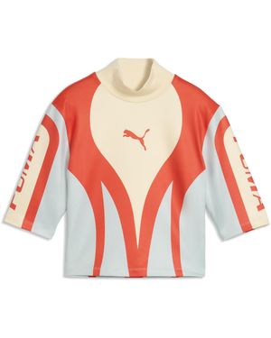 PUMA Future..Archive Moto Tight Top - Red