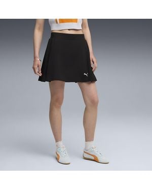PUMA Wardrobe Essentials Faltenrock Damen - Schwarz